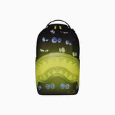 SPRAYGROUND Eyes on you Glow in the Dark Effect DLXR Backpack B7121 at Gravity NYC